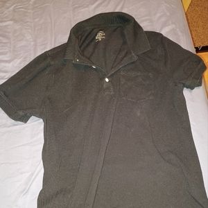 Black J Crew Medium Polo